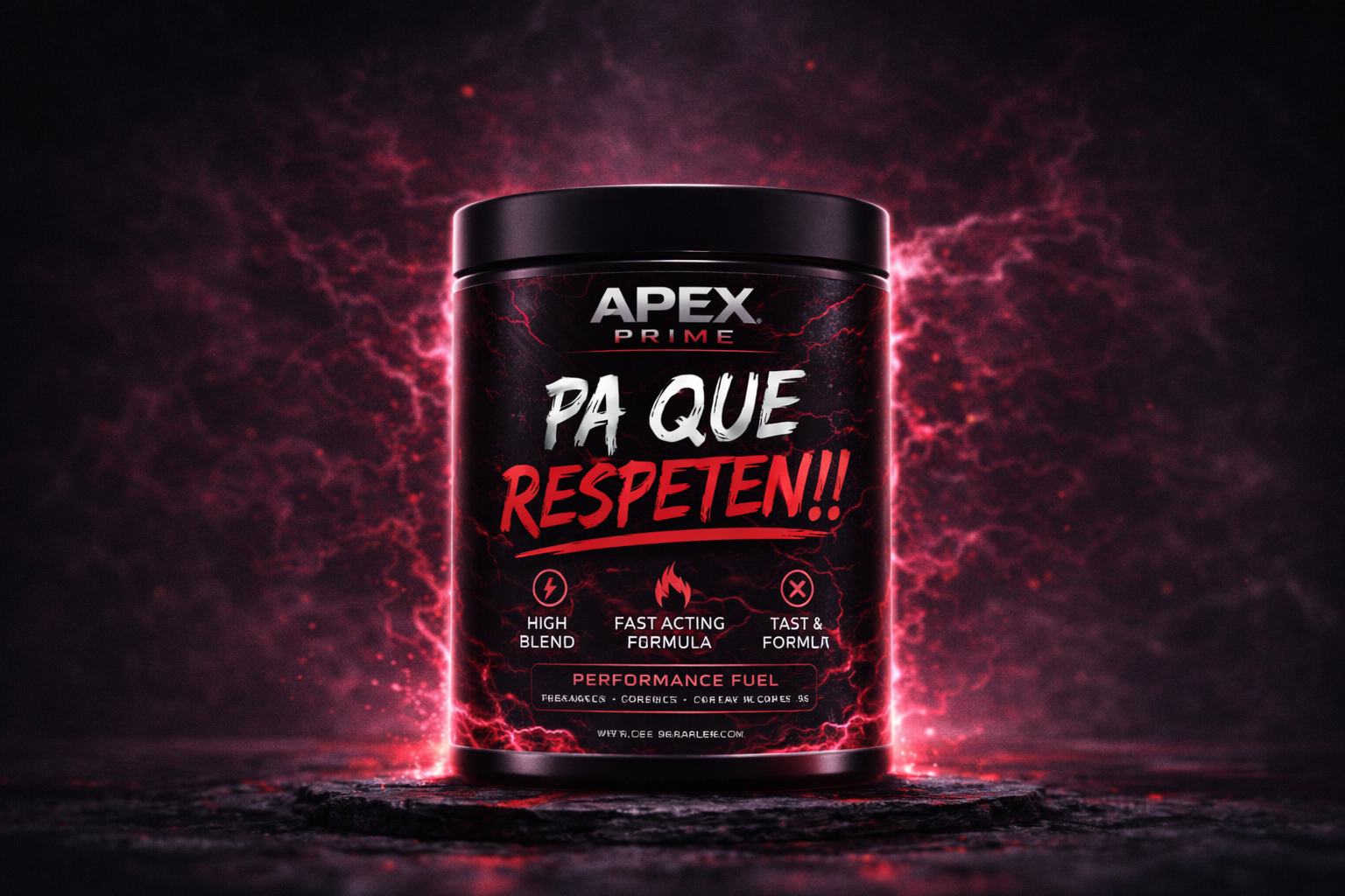 Apex Prime™ Pa Que Respeten!! 💥 – Performance Fuel for Power & Presence